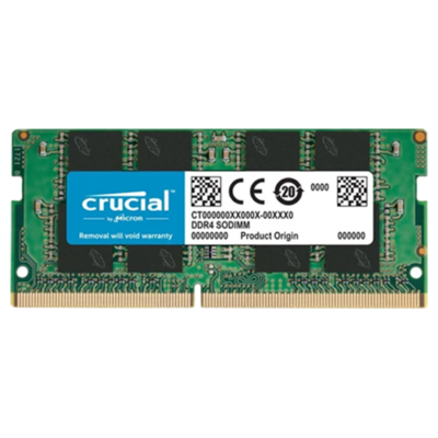 Crucial 4GB DDR4 2666MHz Laptop RAM SODIMM Memory (CT4G4SFS8266)