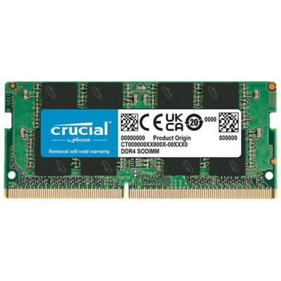 Crucial 8GB DDR4 3200MHz Laptop RAM SODIMM Memory (CT8G4SFRA32A)