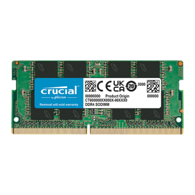 Crucial 16GB DDR4 3200MHz Laptop RAM SODIMM (CT16G4SFRA32A)