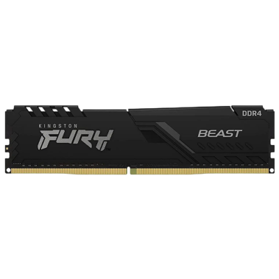 Kingston FURY Beast 16GB DDR4 3200MHz UDIMM desktop RAM KF432C16BB/16 high-capacity memory module for smooth gaming and multitasking performance