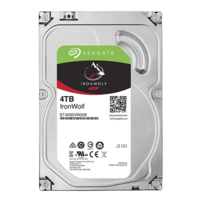 Seagate IronWolf 4TB NAS Hard Drive, 5900 RPM Internal (ST4000VN008)