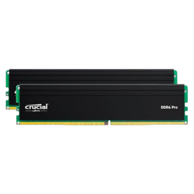 Crucial 64GB Kit (2x32GB) DDR4 3200MHz Desktop RAM CL22 (CP2K32G4DFRA32A)