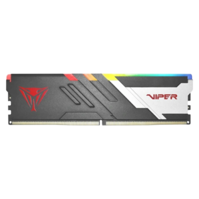Patriot Viper Venom RGB 16GB DDR5 6000MHz CL30 RAM (PVVR516G60C30) Desktop Memory | Intel XMP & AMD EXPO Compatible