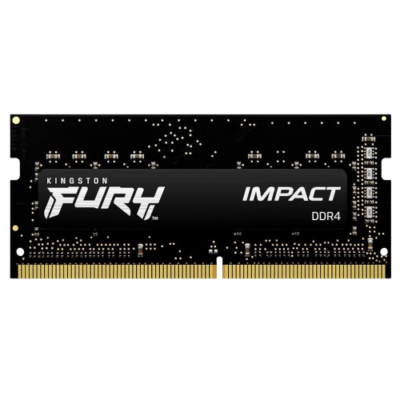 Kingston FURY Impact 32GB DDR4 3200MHz Laptop RAM (KF432S20IB/32, CL20, SODIMM)