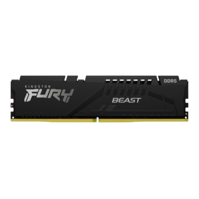 Kingston Fury Beast DDR5 RAM: 16GB, 6000MHz, CL30 (KF560C30BBE-16)