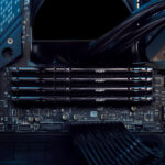Kingston FURY Beast 32GB DDR4 RAM KF432C16BB/32 installed in desktop motherboard for extreme multitasking speed and professional workstation performance upgrade
