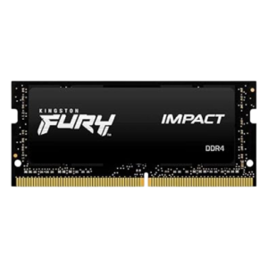 Kingston Fury Impact 8GB DDR4 3200MHz  CL20 SODIMM, Black (KF432S20IB/8)