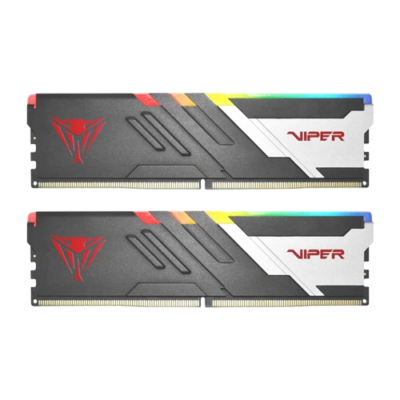 Patriot Viper Venom RGB 32GB Kit (2x16GB) DDR5 Desktop RAM 6000MHz CL30 Memory PVVR532G600C30K