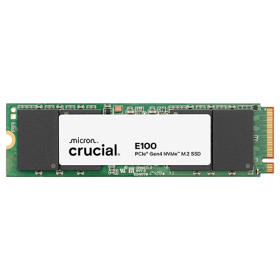 Crucial E100 480GB PCIe Gen4 NVMe M.2 SSD CT480E100SSD8