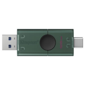Kingston 128GB DataTraveler Duo DTDEG2 USB 3.2 Gen 1 Pen Drive for Laptop PC and Mobile Devices