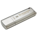 128GB Kingston IronKey Locker+ 50 USB drive side profile image