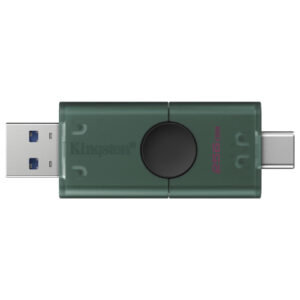 Kingston DataTraveler Duo 256GB DTDEG2 Dual Interface USB Flash Drive with High Speed Data Transfer