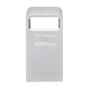 Kingston DataTraveler Micro DTMC3G2 256GB USB 3.2 Gen 1 Metal Flash Drive Ultra-Small High-Speed Portable Storage Device