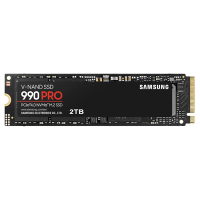 Samsung 990 PRO 2TB PCIe 4.0 NVMe M.2 Internal SSD (MZ-V9P2T0BW)