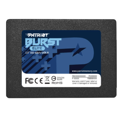 Patriot Burst Elite 240GB 2.5 Inch SATA III Internal SSD (PBE240GS25SSDR)