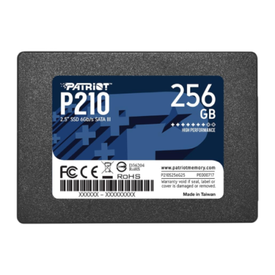 Patriot P210 256GB SATA III 2.5 Inch Internal SSD (P210S256G25)