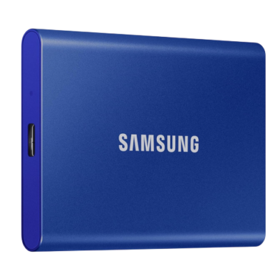 Samsung T7 2TB Portable External SSD Blue (MU-PC2T0H)