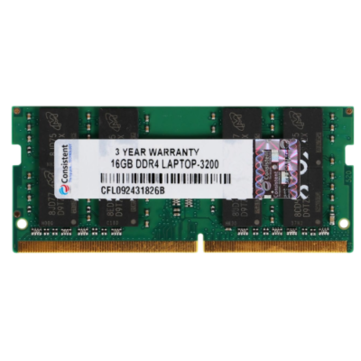 Consistent Yeti 16GB DDR4 3200MHz Laptop RAM (Consistent 16) SO-DIMM Memory Module