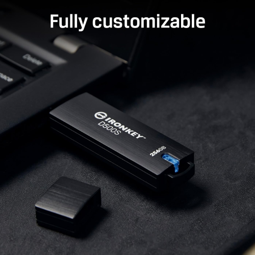 Storage Hub Kingston IronKey D500S 64GB Secure Flash Drive Layout
