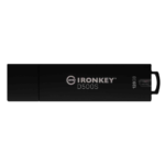 Kingston IronKey D500S 128GB hardware encrypted USB 3.2 flash drive for secure data storage