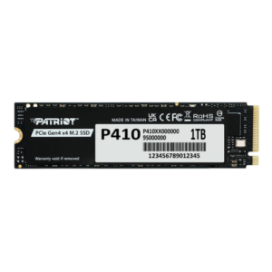 Patriot P410 1TB PCIe Gen4 x4 M.2 NVMe SSD (P410P1TBM28H)