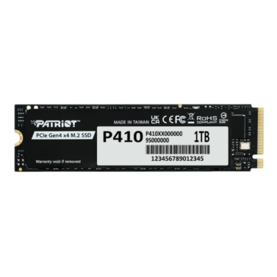 Patriot P410 1TB PCIe Gen4 x4 M.2 NVMe SSD (P410P1TBM28H)