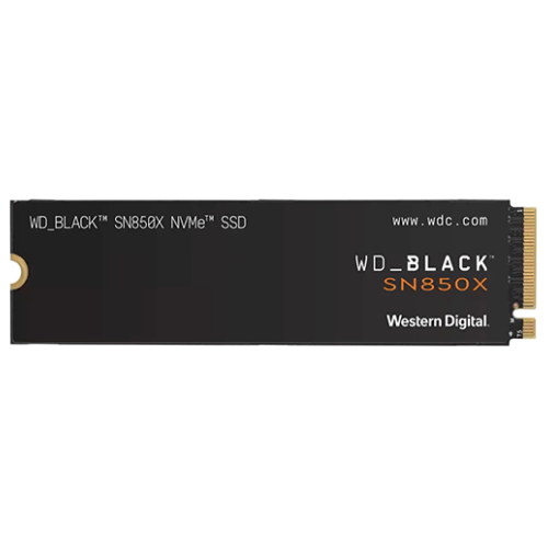 Western Digital WD_BLACK SN850X 2TB M.2 2280 NVMe SSD for gaming PC storage upgrade