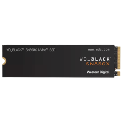 WD_BLACK SN850X 2TB NVMe SSD WDS200T2X0E PCIe Gen4 M.2 2280 internal solid state drive