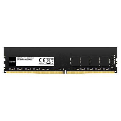 Lexar 16GB DDR4 3200MHz UDIMM Desktop RAM (LD4AU016G-B3200GSST) – 288-Pin Memory