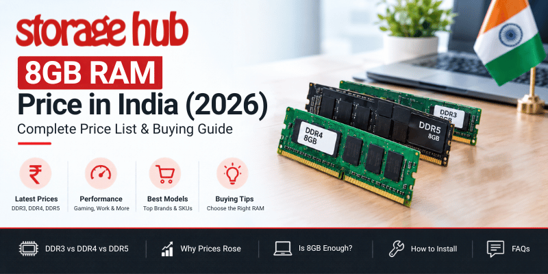 8GB RAM Price in India (2026): Complete Price List & Buying Guide 1