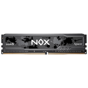 Apacer NOX 32GB DDR5 5600MHz UDIMM Desktop RAM (AH5U32G56C522MBAA-1) – CL40 Gaming Memory