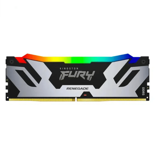 Kingston FURY Renegade RGB 32GB DDR5 7200MT/s RAM Kit (2x16GB) – KF572C38RSAK2-32, CL38, Intel XMP 3.0