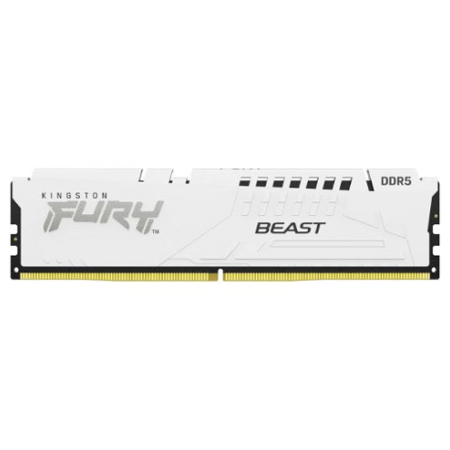 Kingston FURY Beast White 16GB DDR5 6000MT/s CL36 Desktop RAM (KF560C36BWE2-16)