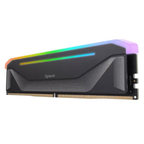 Apacer NOX RGB 16GB DDR5 6000MHz Gaming Desktop RAM (AH5U16G60C22NBAA-1)